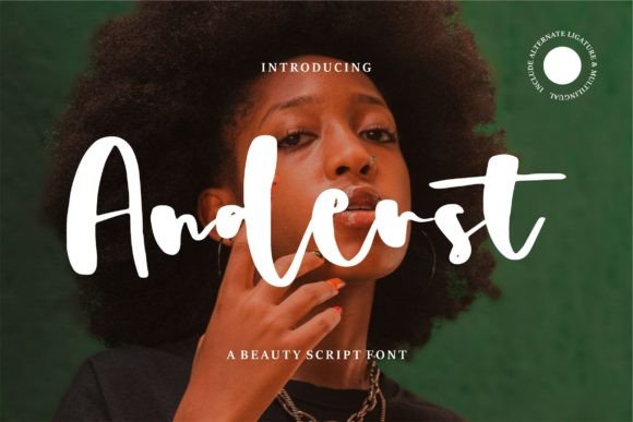 Anderst: The Perfect Script Font for Handmade Brands
