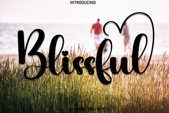 Blissful: A Whimsical Script Font for Elegant Editorial Design