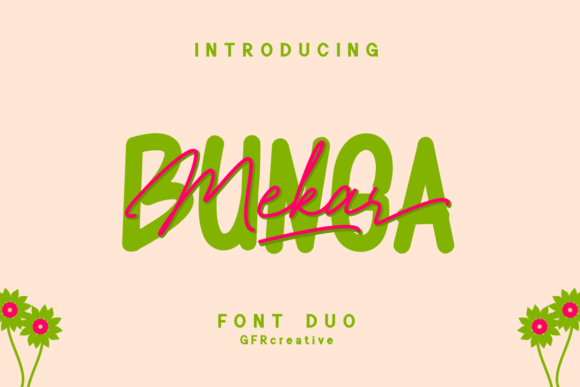 Bunga Mekar: A Delicate Script for Editorial Elegance