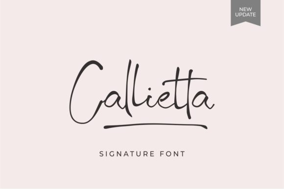 Callietta: The Script Font for High-Impact Campaigns