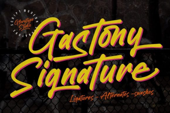 Designing Luxury Brands with Gastony Signature Typeface