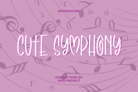 Elevate Your Brand with Cute Symphony Script Font