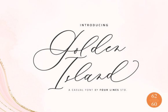 Golden Island: The Perfect Script Font for Handmade Brands