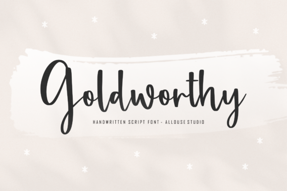 Goldworthy: The Modern Script Font for Scroll-Stopping Marketing