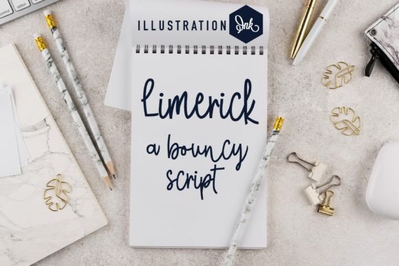 Limerick: The Quirky Handwritten Font for Makers