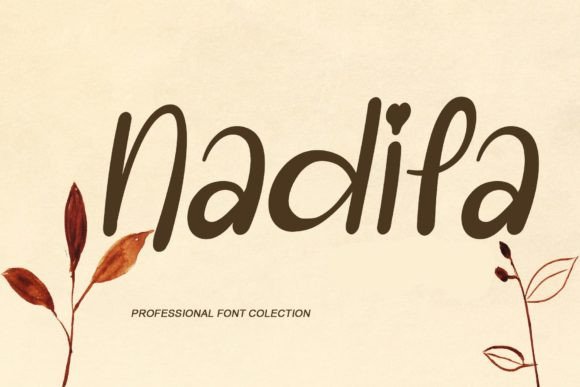 Nadila: A Modern Script Font for Editorial Design
