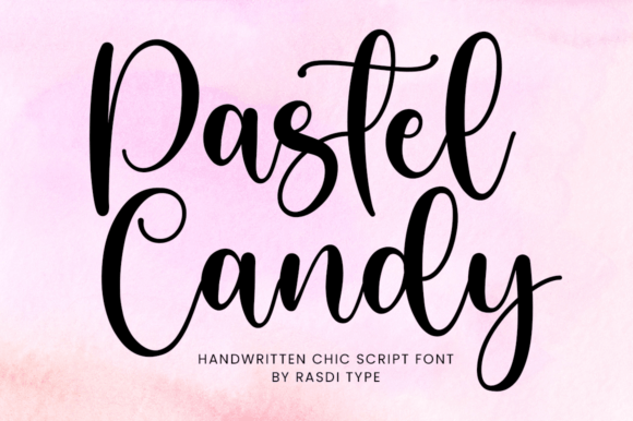 Pastel Candy: A Delicate Script Font for Web Design