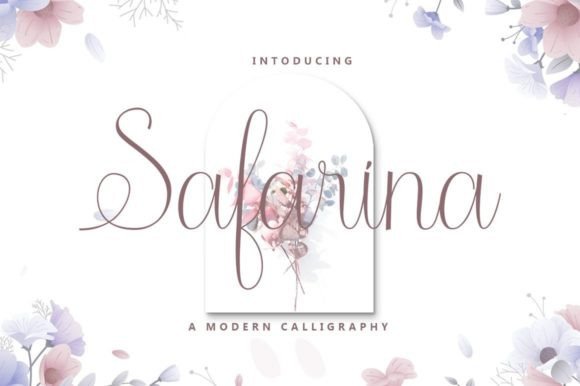 Safarina: A Modern Script Handwritten Font for Web Design
