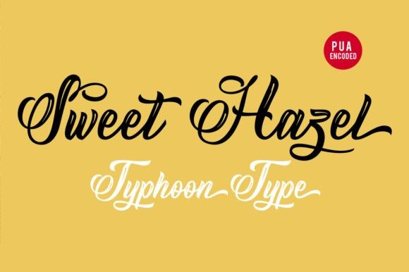 Sweet Hazel: The Delicate Script Font for Makers