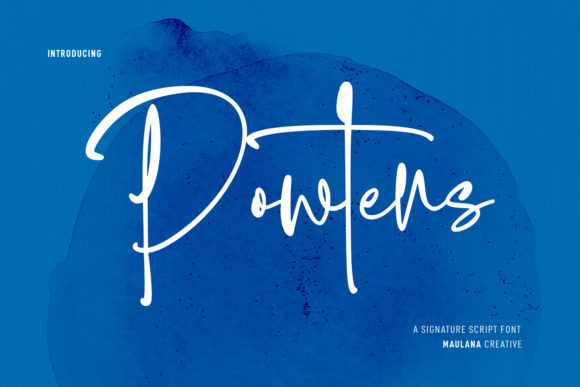 Using Powters Script Font for Modern Web Branding