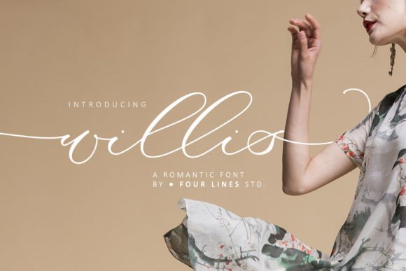 Willis: The Modern Script Font for Elegant Branding