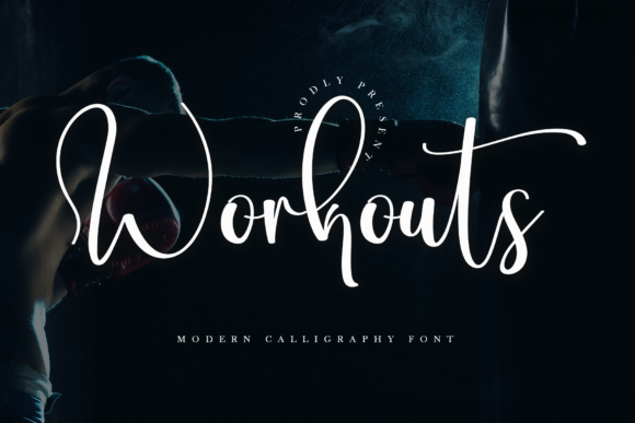 Workouts: A Magical Script Font for Elegant Branding